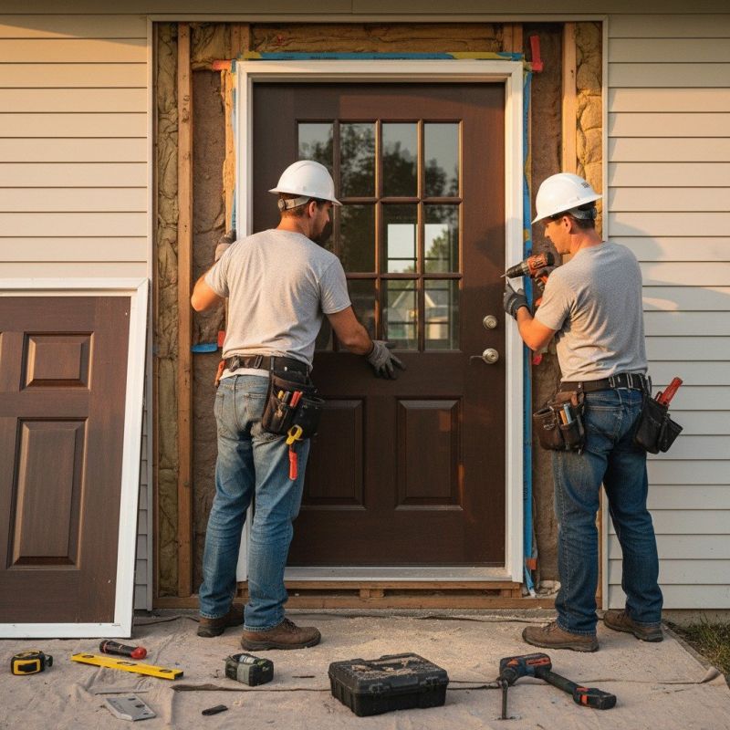 Farmhouse Door Installation