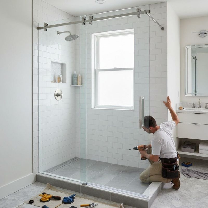 Glass Shower Door Installation